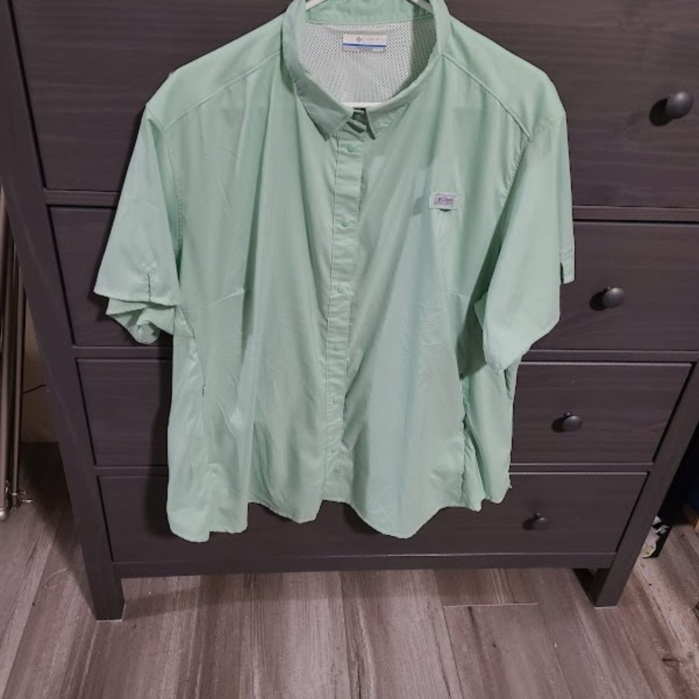 Columbia PFG Bahama Short Sleeve Plus Size